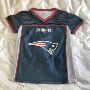 New England Patriots NFL Flag Football Youth Small (S) Reversible Jersey